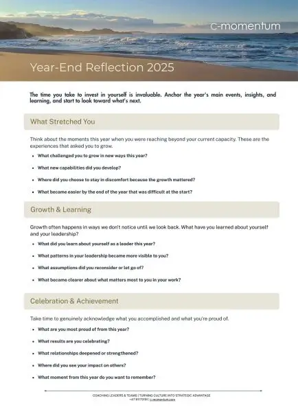 Year-End Reflection Guide 2025